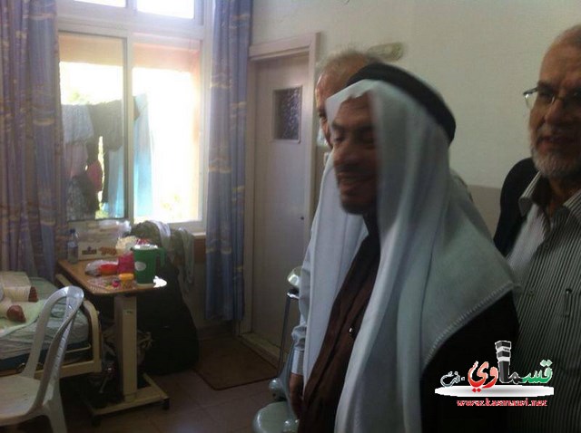 جمعية الاقصى تقدم مساعدات طبية وتقوم بزيارة جرحى غزة في مستشفى المقاصد في 